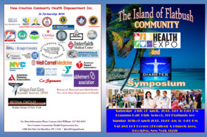 Flatbush Community Health Expo and Diabetes Symposium Brochure